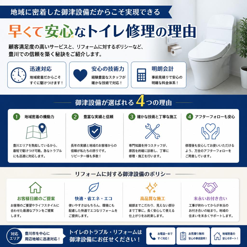 豊川で選ばれる理由