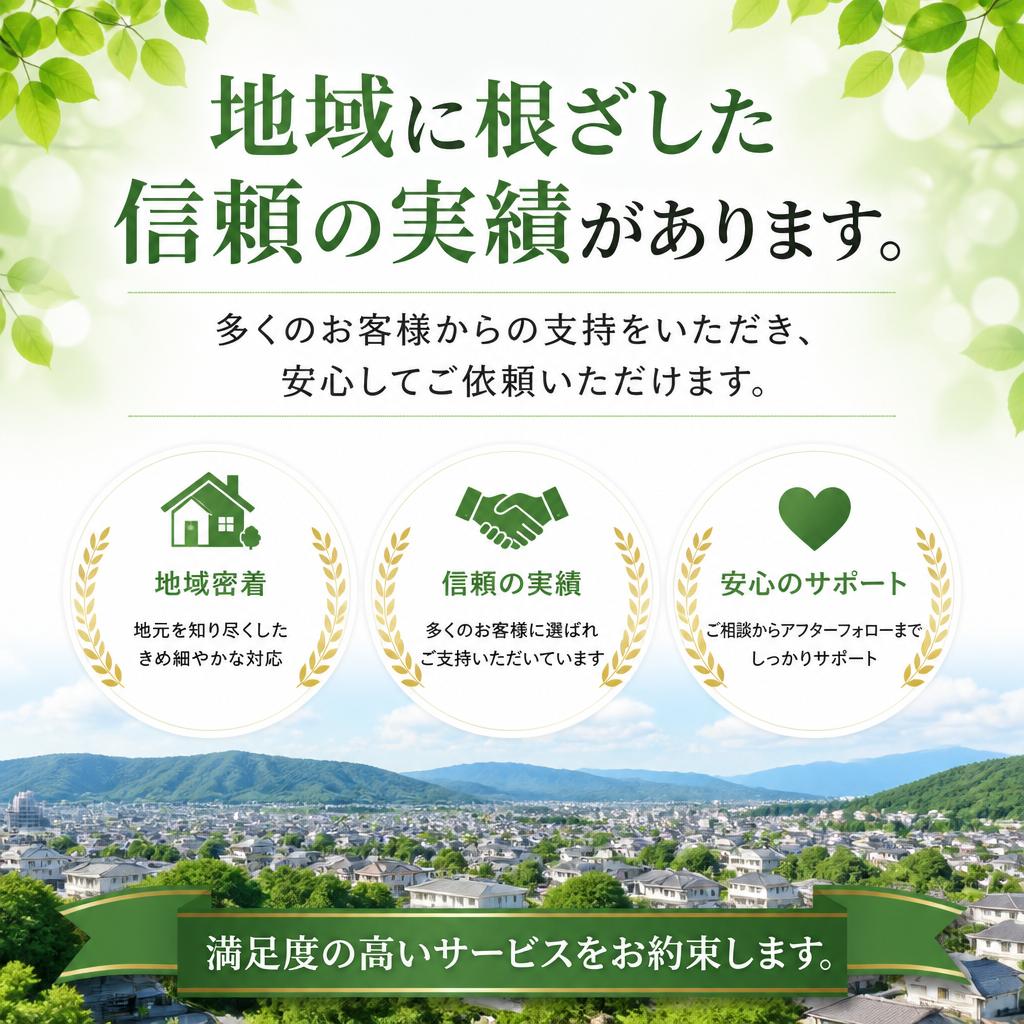 信頼の実績