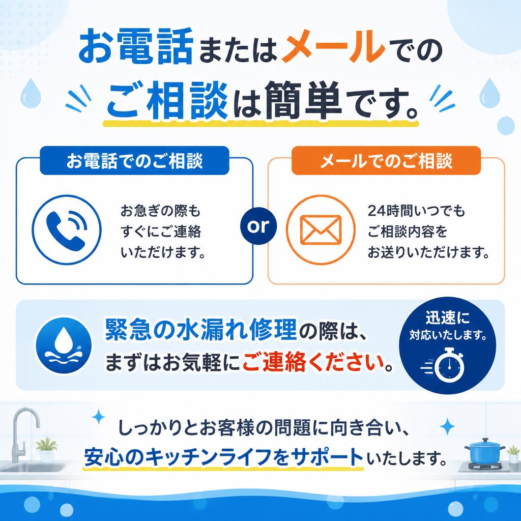 お問い合わせの流れ