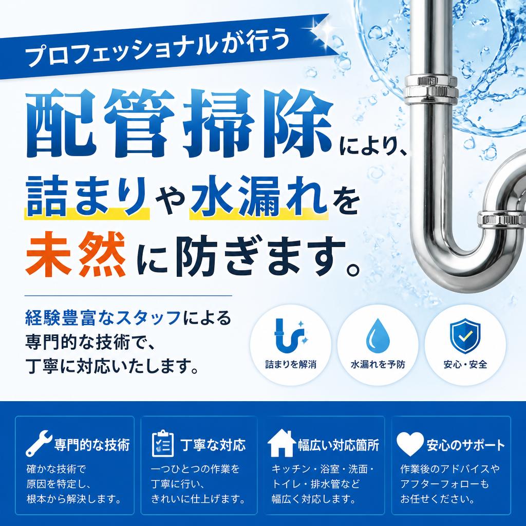 私たちの提供する洗浄サービス