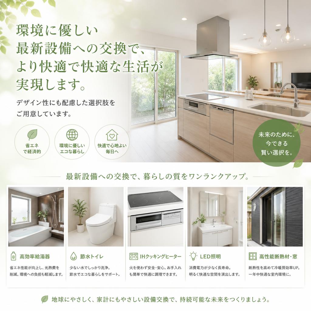 キッチン・トイレ交換のご提案