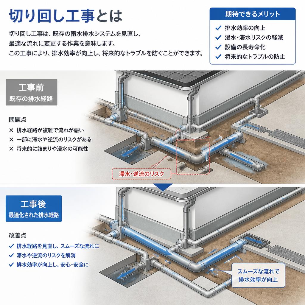 切り回し工事とは？