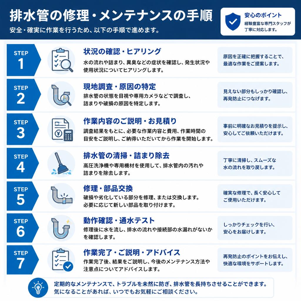 施工プロセスの紹介