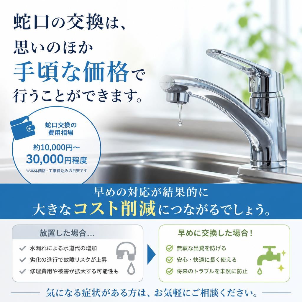わずかのコストで大きな安心を