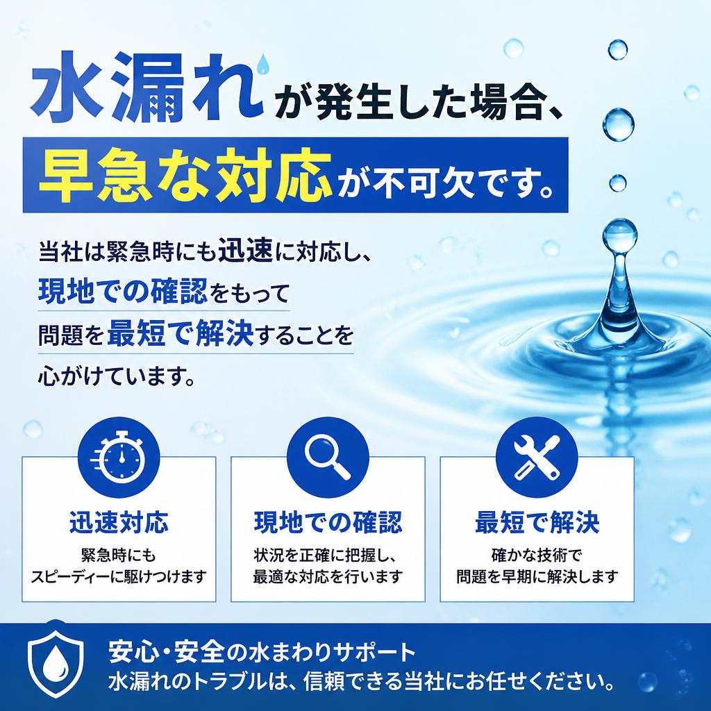 緊急対応の重要性