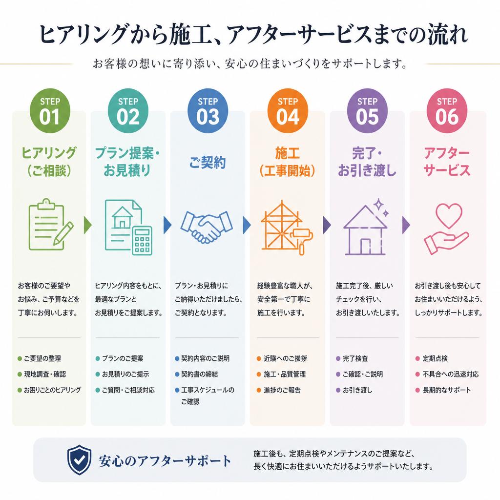 2. 浴室工事のプロセス