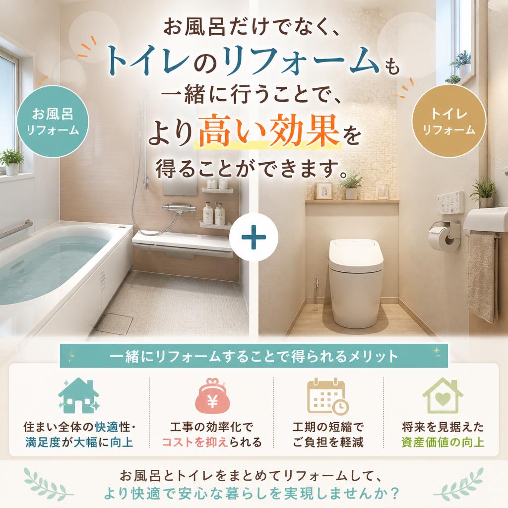 4. トイレリフォームとのセット提案