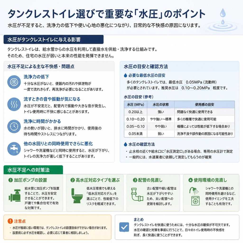 2. 水圧不足の影響