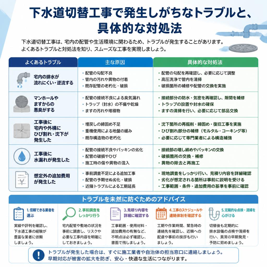 5. よくあるトラブルとその対処法