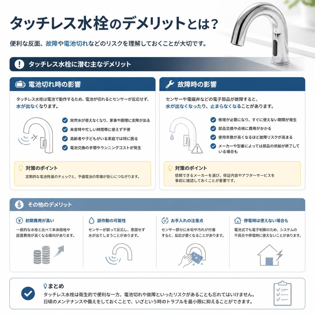 知っておきたいデメリット