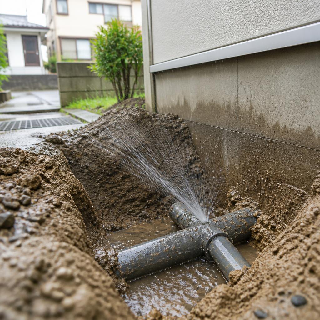 緊急対応！豊川市の屋外漏水修理で住まいの安心を取り戻します。