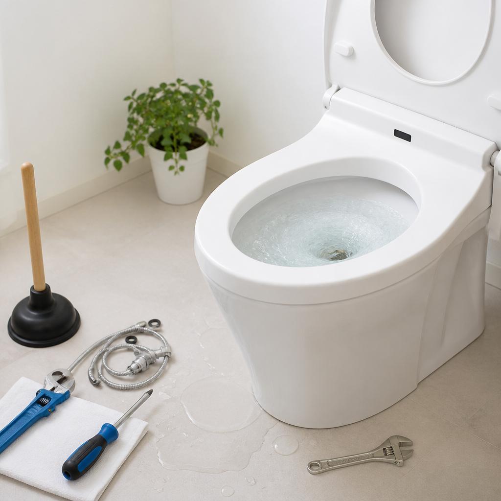 水漏れやトイレの故障も安心！豊川市のトイレ詰まり解消と修理のプロにお任せください。